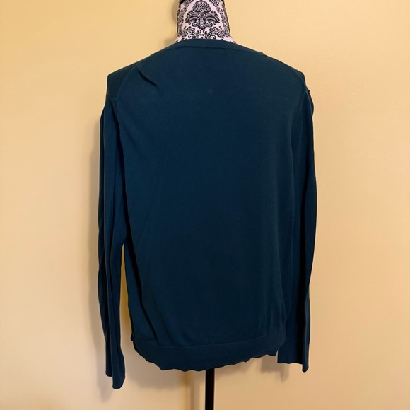 Ann Taylor teal cardigan - Picture 2 of 3